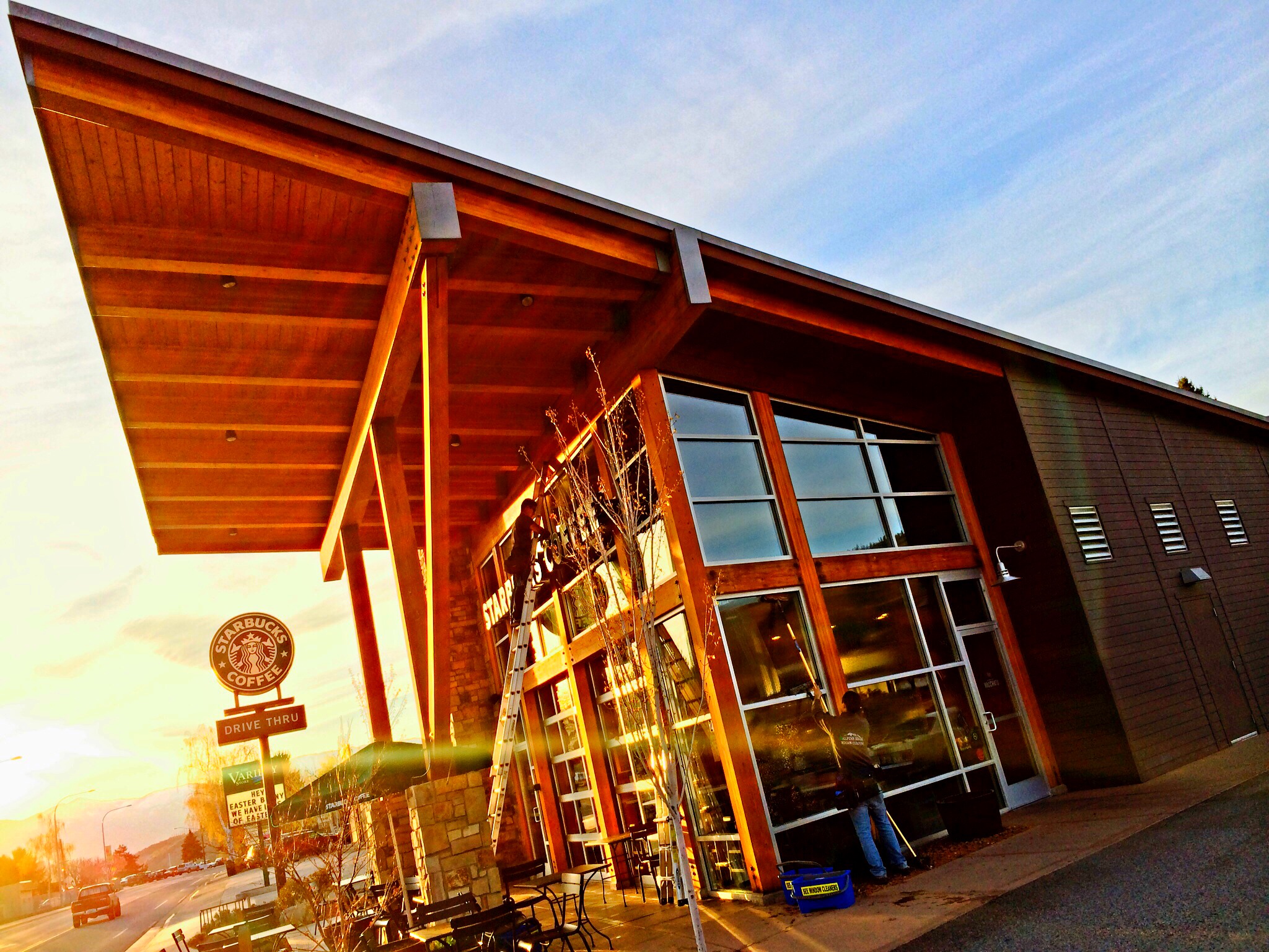 commercial window cleaning results