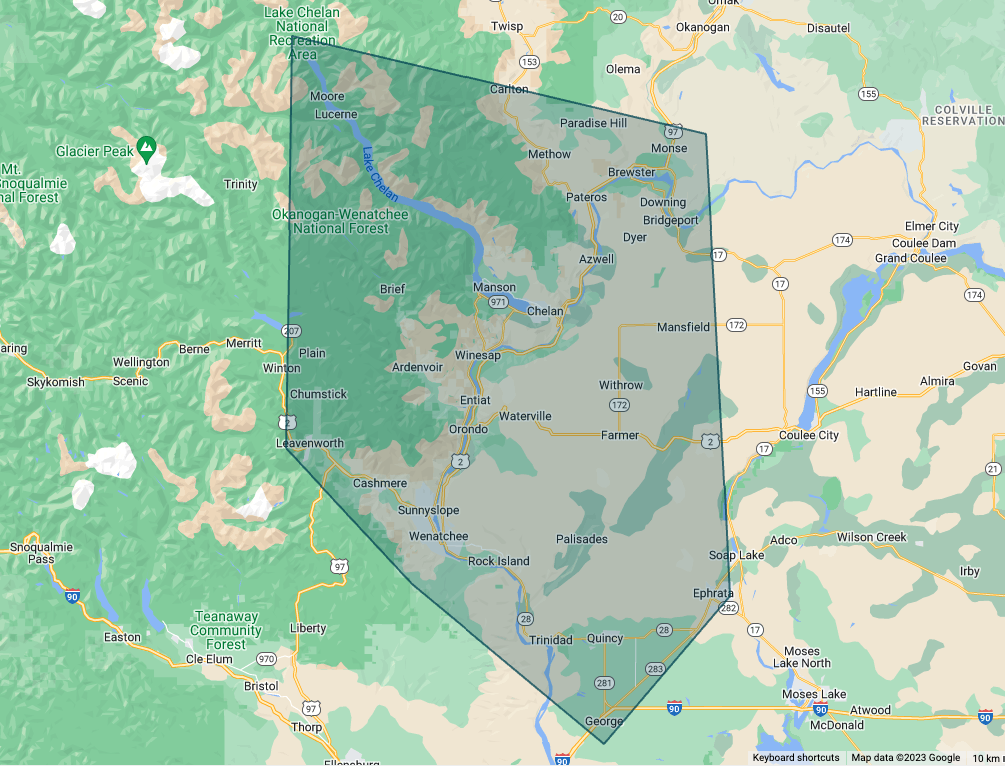 Our Washington Service Area